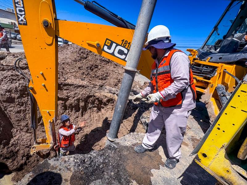 fuga agua y hundimiento