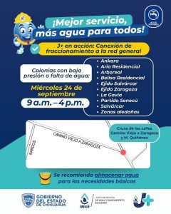 suspencion agua por conexion