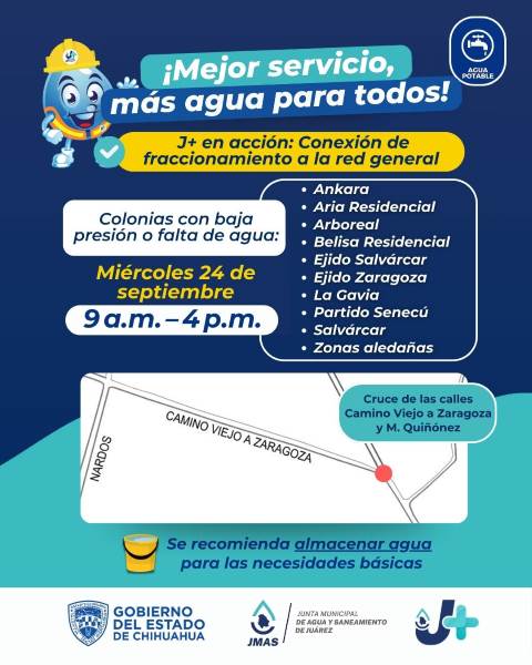 suspencion agua por conexion