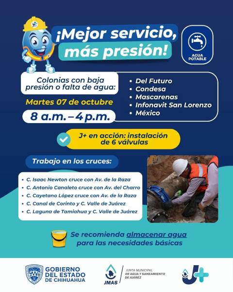 instalan valvulas y cortan servicio