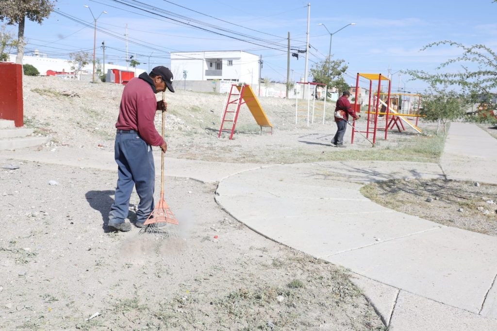 mantenimiento parque oasis