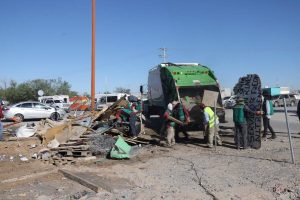 retiran desponchadora de camellon