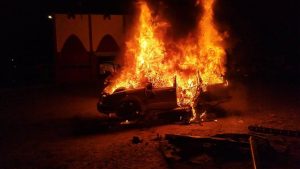 simulacro incendio bomberos