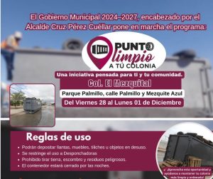 continuan puntos limpios