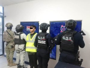 detenido con arsenal