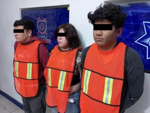detenidos con arma y droga