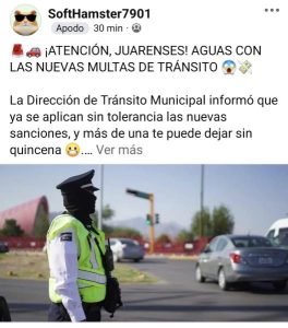 falso nuevas multas
