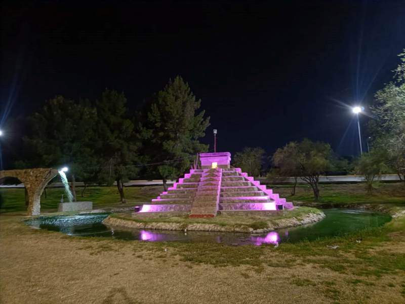 mantenimiento piramide del chami