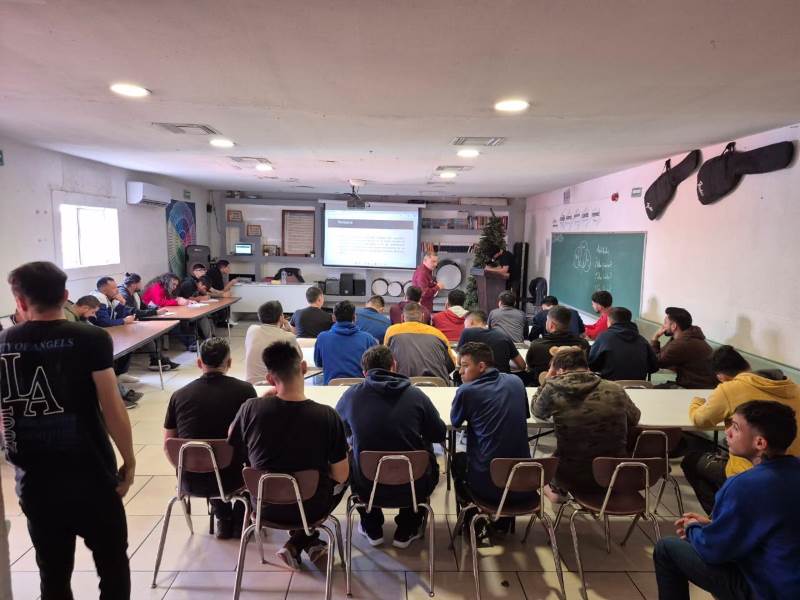 platicas en centros rehabilitacion