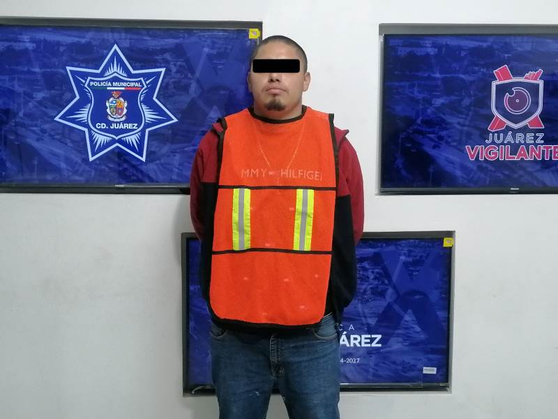 presunto asaltante robo tiendas