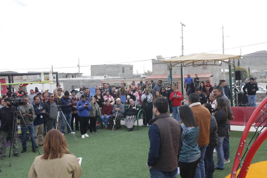 remodelan parque los ojitos