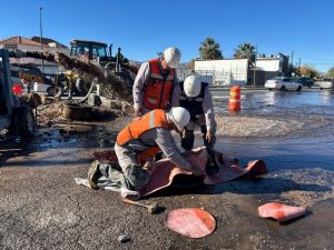cambio valvulas restringe suministro agua