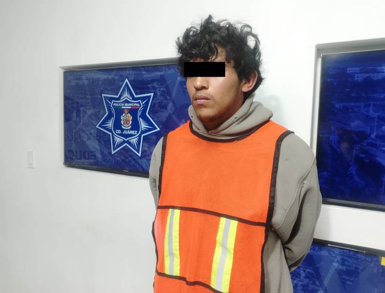 detenido con arma presunta homicida