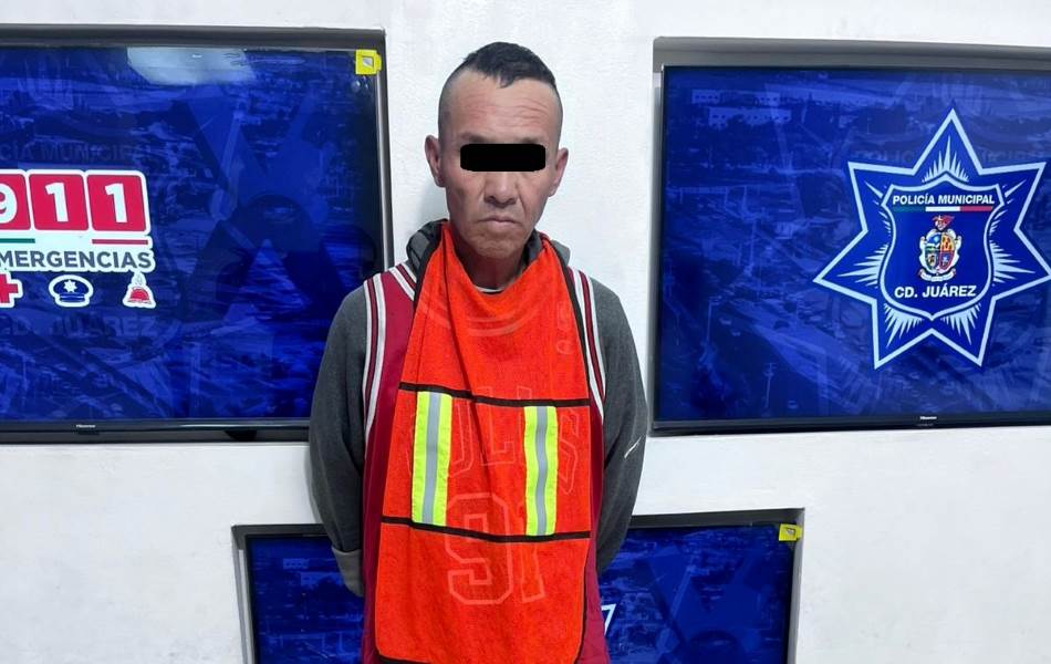 detenido con cartuchos