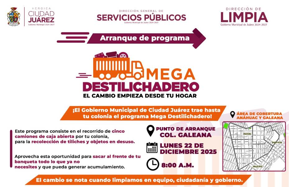 mega destilichaderos lunes