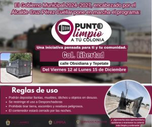 punto limpio col libertad