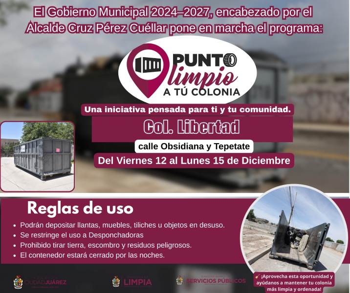 punto limpio col libertad