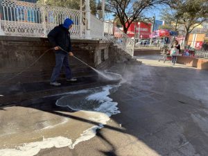 refuerzan limpieza centro