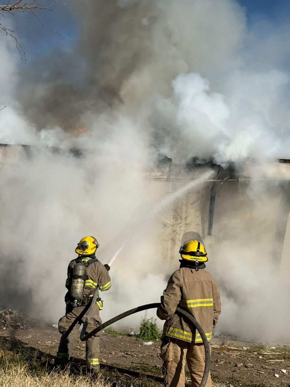 bomberos incendio