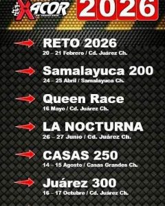 calendario carreras autos