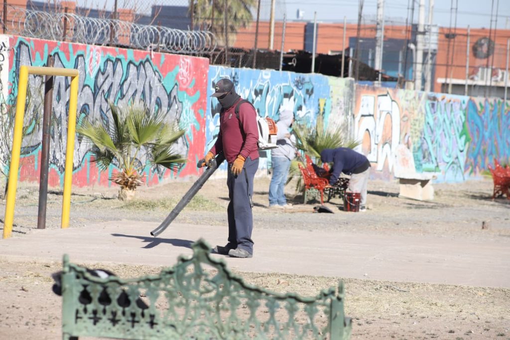 mantenimiento parque villahermosa