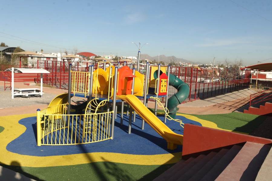 rehabilitan parque sierra naica
