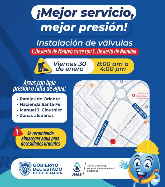 suspencion agua por colocacion valvula