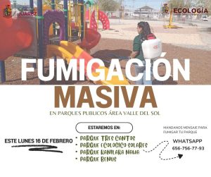 fumigacion masiva valle del sol