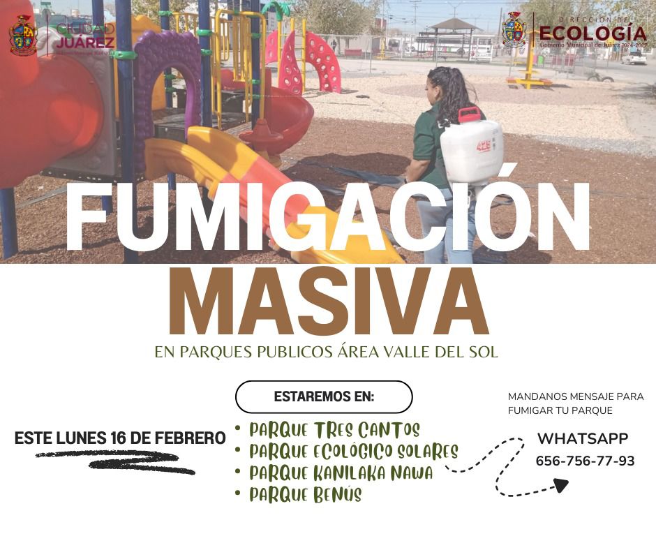 fumigacion masiva valle del sol