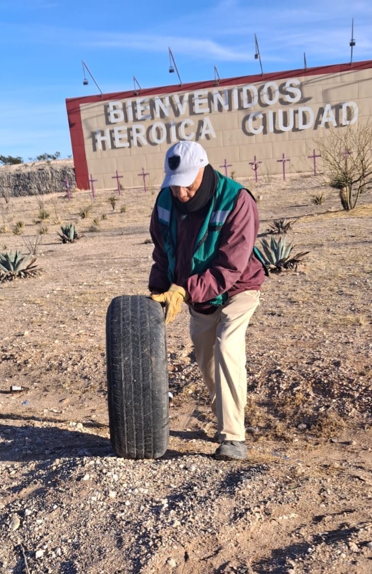 limpieza entrada juarez