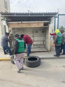 retiran puesto imss 66