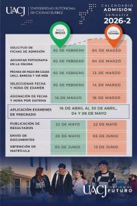 UACJ-calendario admisiones