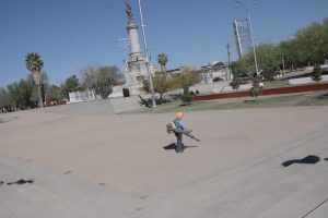 limpieza monumento