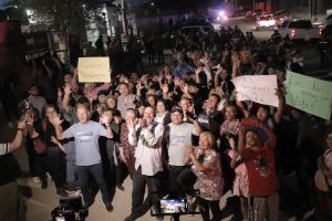 alumbrado publico en los kms