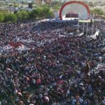 Multitud respalda a Cruz Pérez Cuéllar en la Plaza de la Mexicanidad