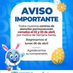 Anuncia JMAS cierre de oficinas por Semana Santa