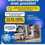 Continua JMAS cambio de válvulas en Paseo Triunfo de la República