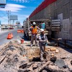 Repara JMAS hundimiento en avenida Tecnológico