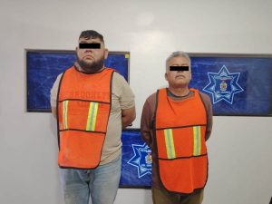 presuntos asaltantes tiendas