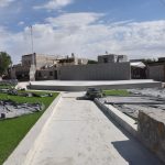 Reporta municipio avance en construcción de Foro al Aire Libre.