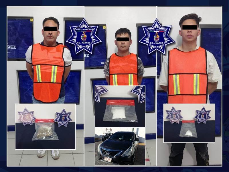 asaltantes detenidos