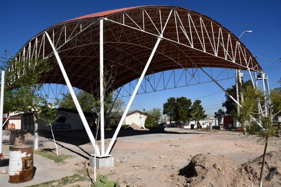 cosntruyen 20 domos en escuelas