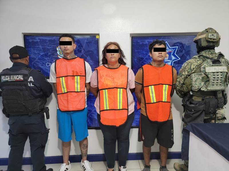 detenidos con armas y droga en mirador