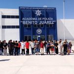 Realizaron visita guiada para jóvenes en la Academia de Policía de Ciudad Juárez