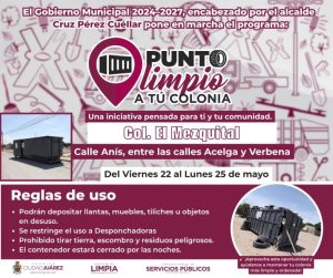 mantienen puntos limpios en col