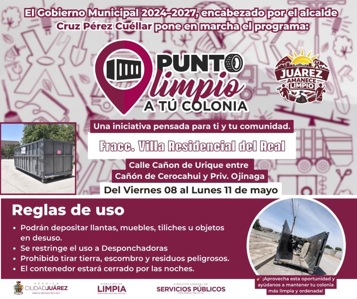 puntos limpios en la cd