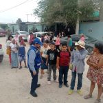 Reporta JMAS avance en reparación de módulos de agua potable en Los Kilómetros.