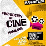 Invitan a función gratuita de cine familiar en Parajes de San Isidro