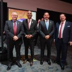 Destaca Pérez Cuéllar cooperación regional durante firma de acuerdo entre Juárez y El Paso