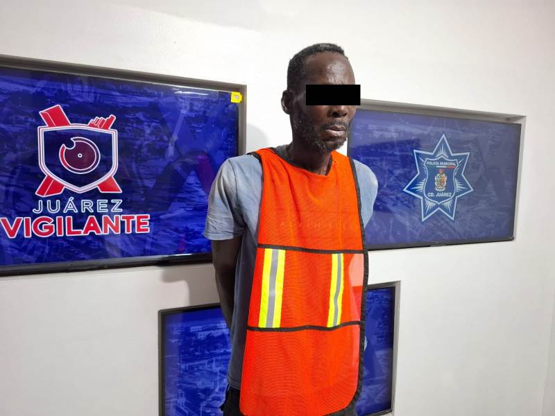 detenido por agresivo